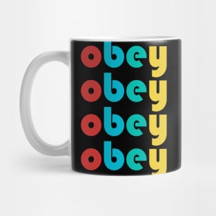 BTS Army - JHope obey (ripetitive with classic color) | Kpop Army Mug